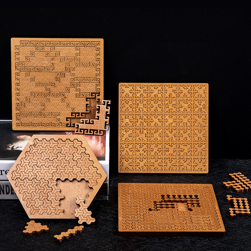 Impossible Wooden Puzzle IQ Pu - Brain Teaser Cube reseña y precio