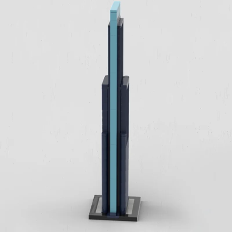 218pcs MOC Dubai S Burj Azizi  - Kids Education Dubai reseña y precio
