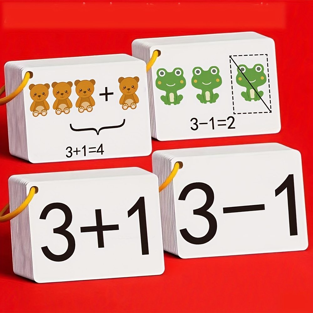 132 Cards with Addition and Su - Kids Education Card reseña y precio