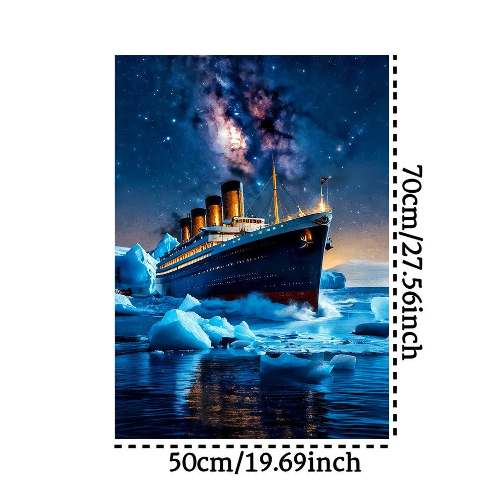 1000pcs Large Titanic Ship & I - Brain Teaser Cube reseña y precio