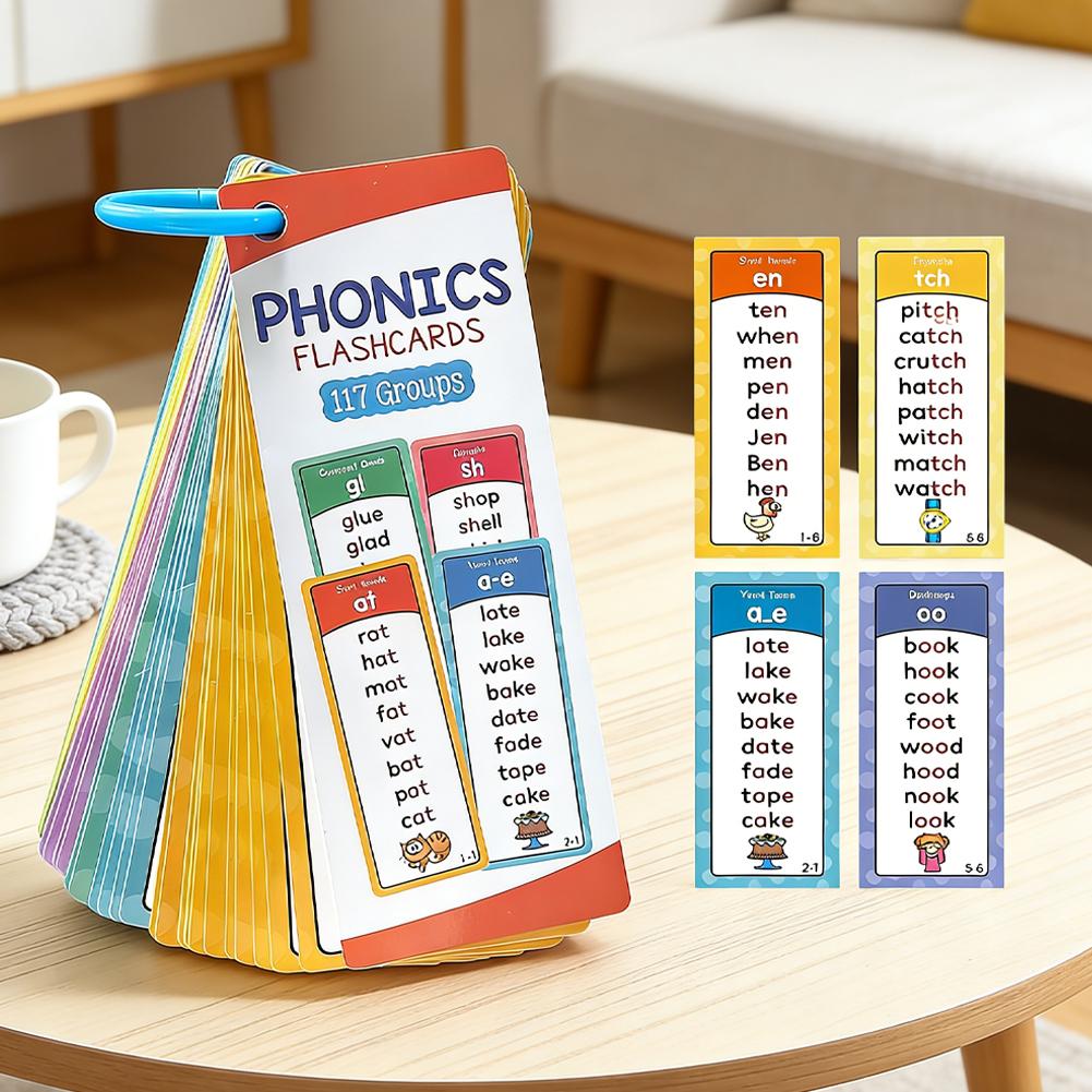 Phonics Flashcards For 3+ Kids - Kids Education Card reseña y precio