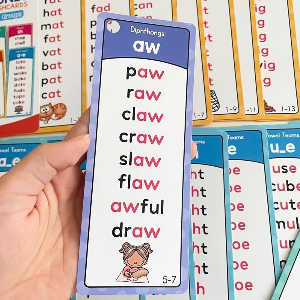 Phonics Flashcards For 3+ Kids - Kids Education Card reseña y precio