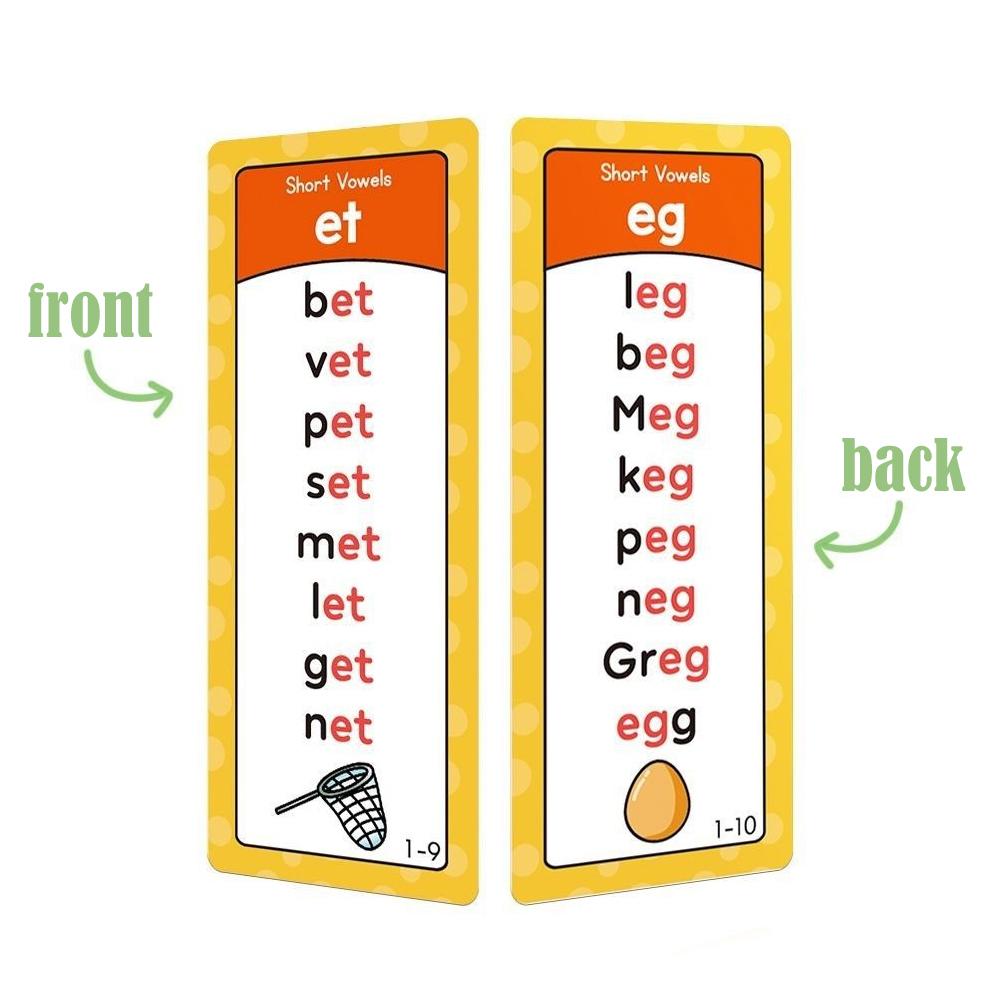 Phonics Flashcards For 3+ Kids - Kids Education Card reseña y precio
