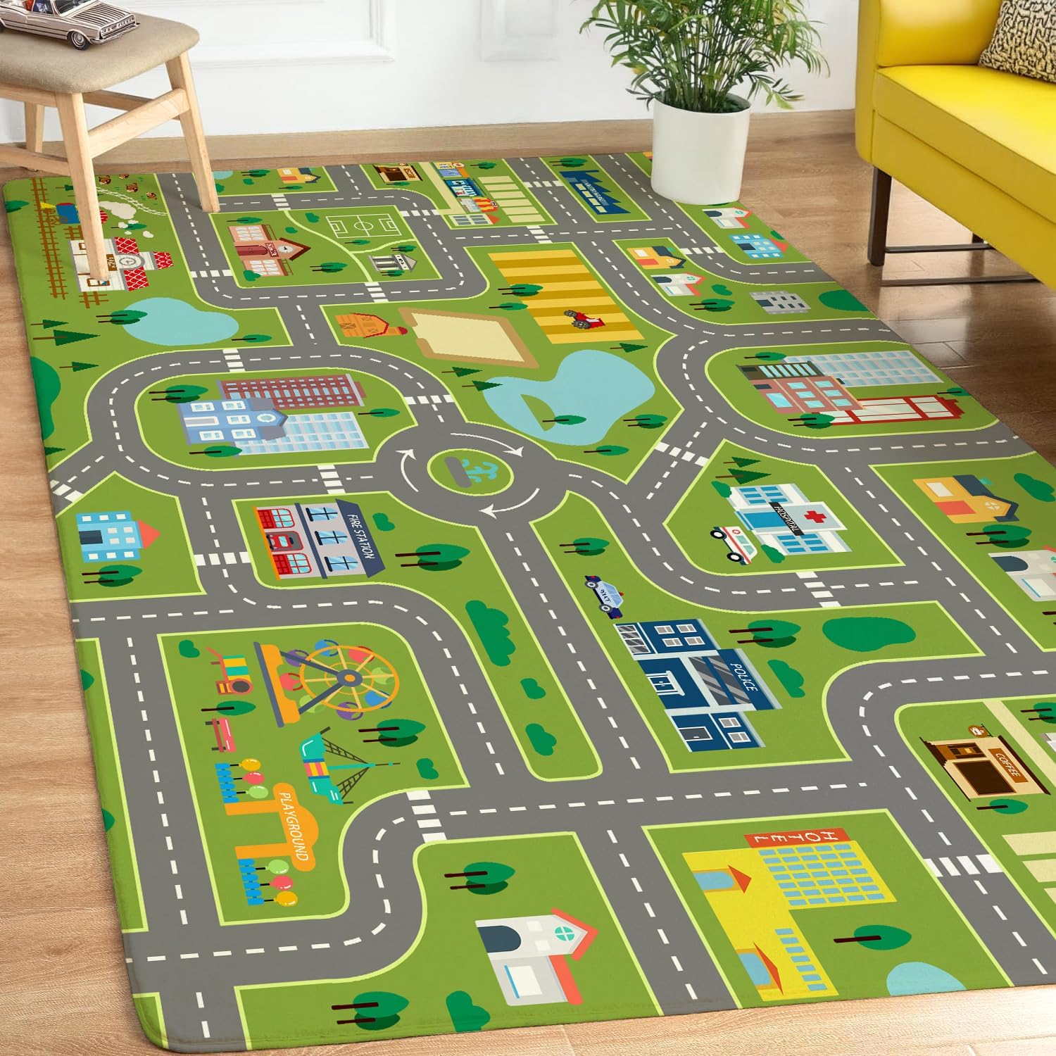 Educational City Map Kids Play - Kids Education Room reseña y precio