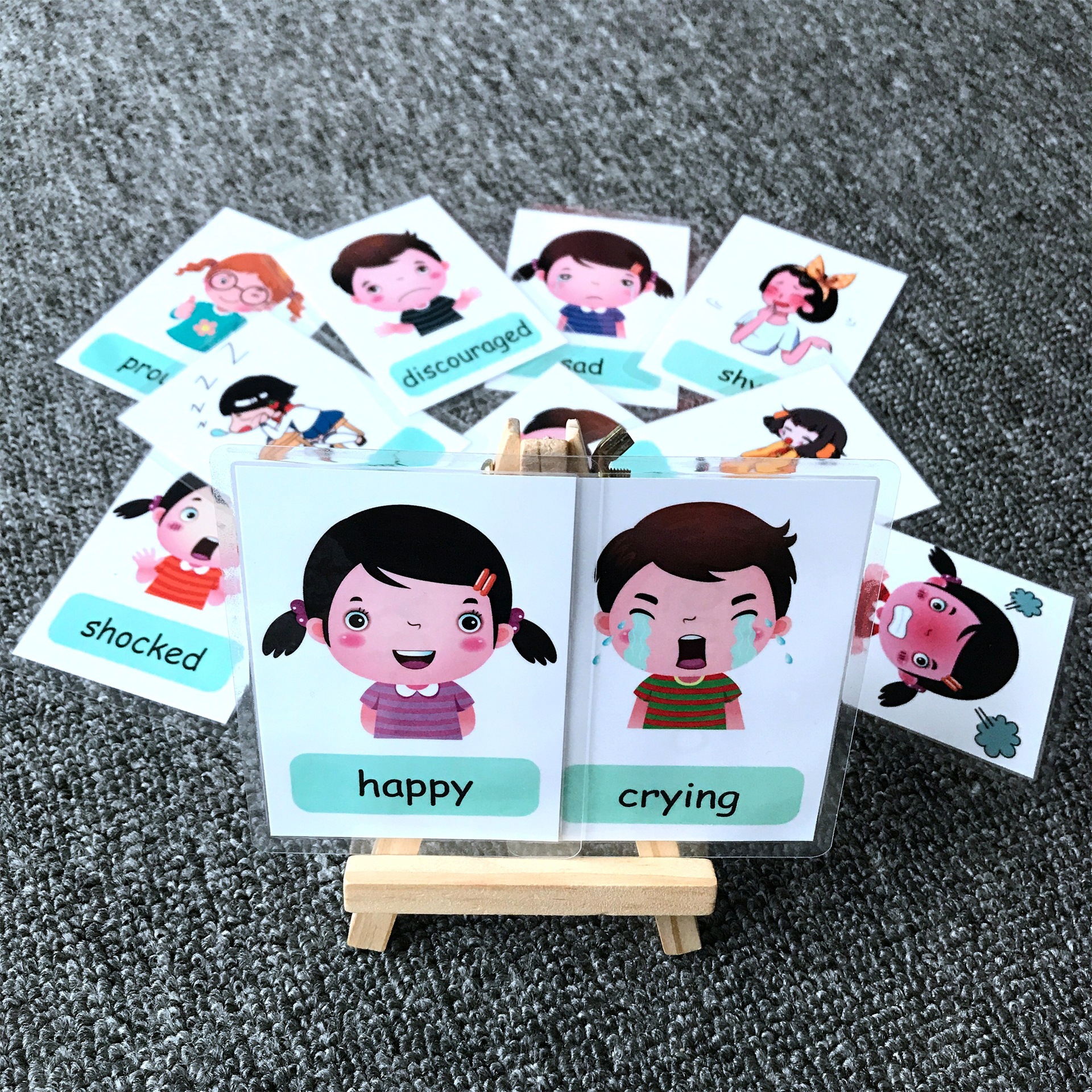 Montessori Kids English Words  - Kids Education Card reseña y precio