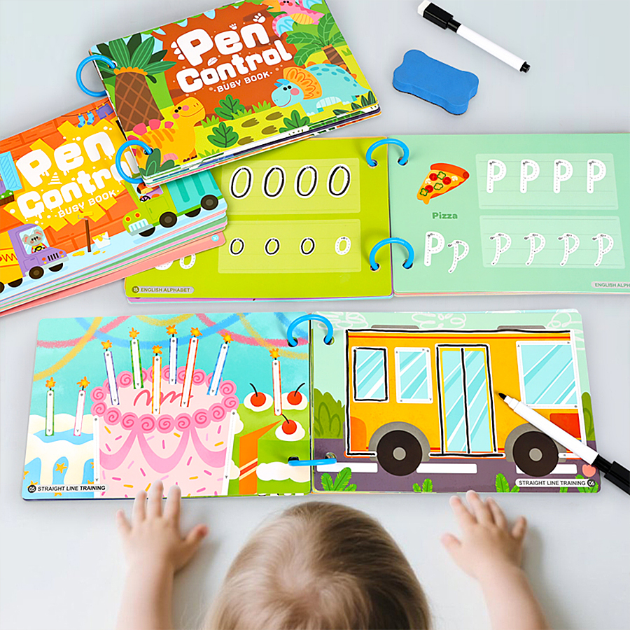 Reusable Kids Busy Book Alphab - Kids Education Number reseña y precio