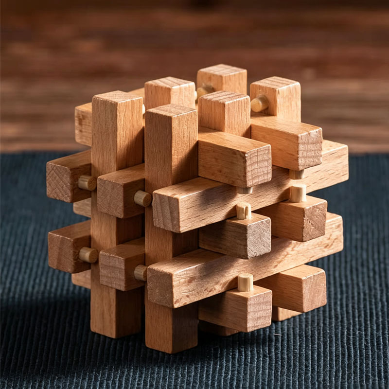 Luban Lock Eighteen LuoHan Woo - Brain Teaser Cube reseña y precio