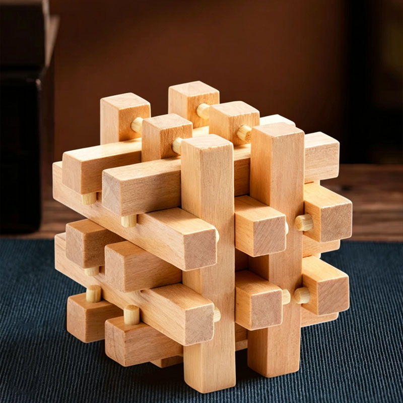Luban Lock Eighteen LuoHan Woo - Brain Teaser Cube reseña y precio