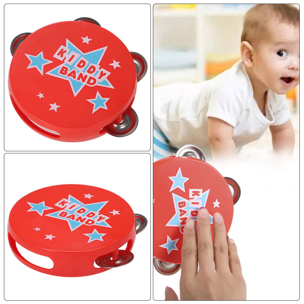 1Pcs Kids Tambourine Handheld  - Kids Education Bell reseña y precio