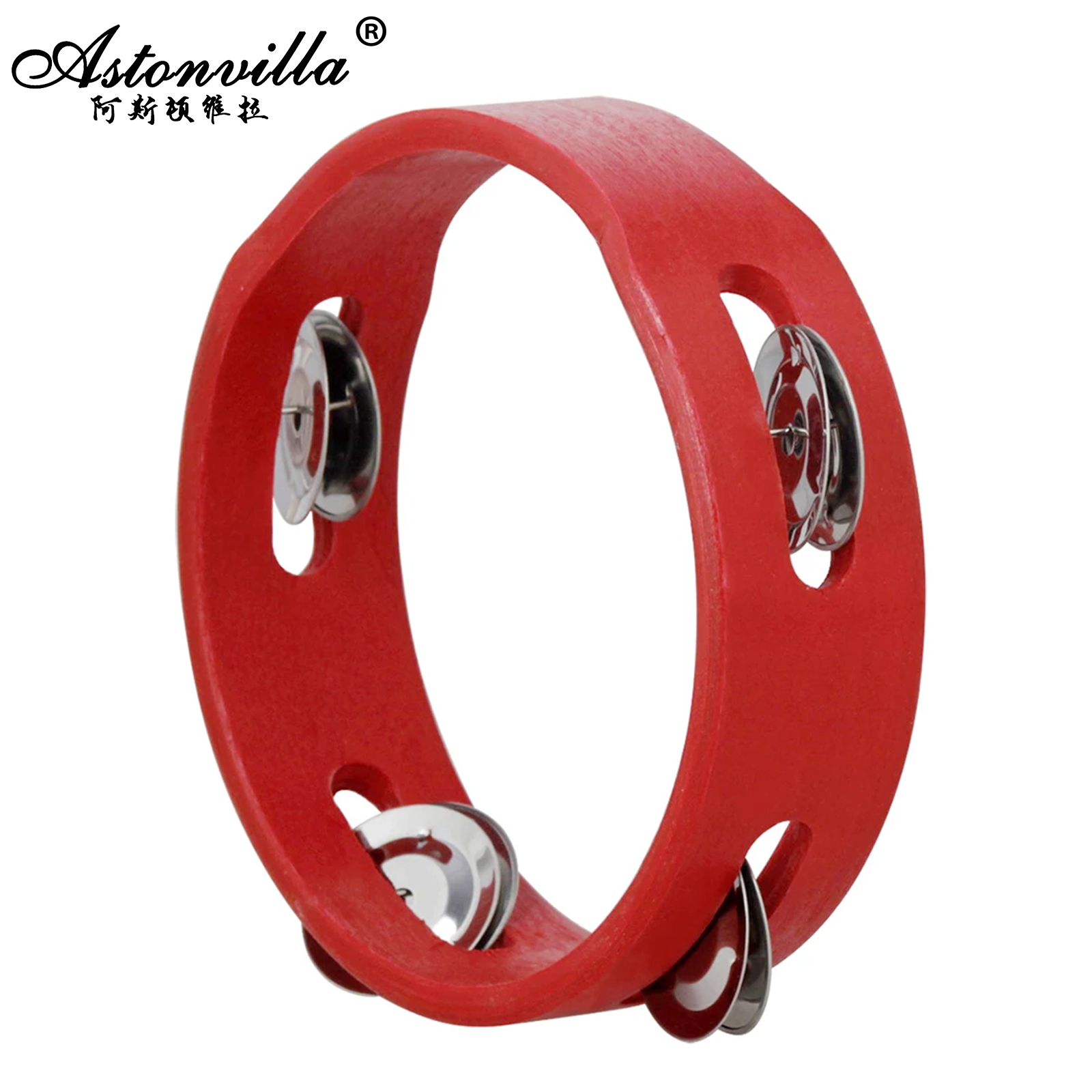 6 Inch Red Hand Ringing Bell P - Kids Education Bell reseña y precio