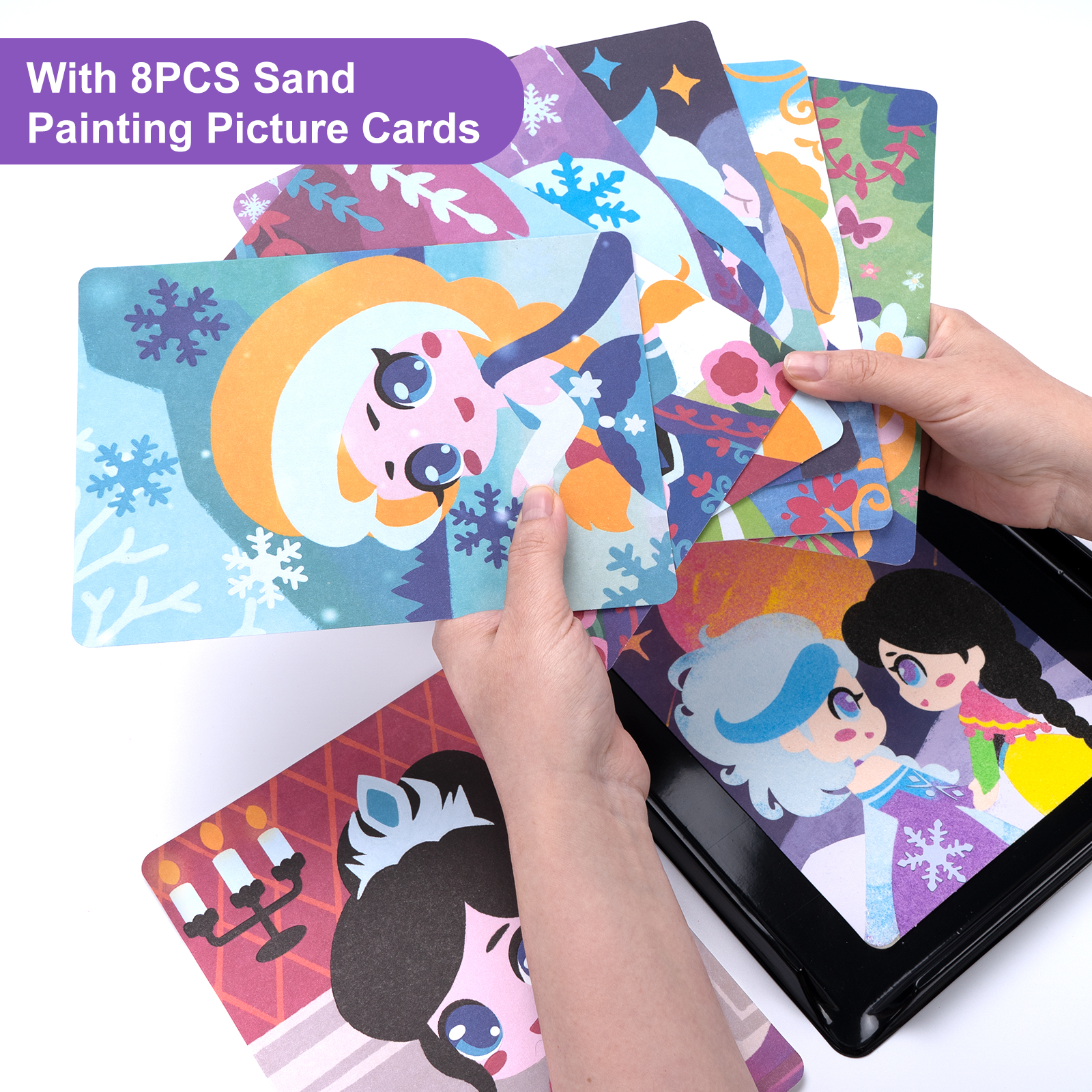 DIY Sand Painting Animal Princ - Kids Education Card reseña y precio