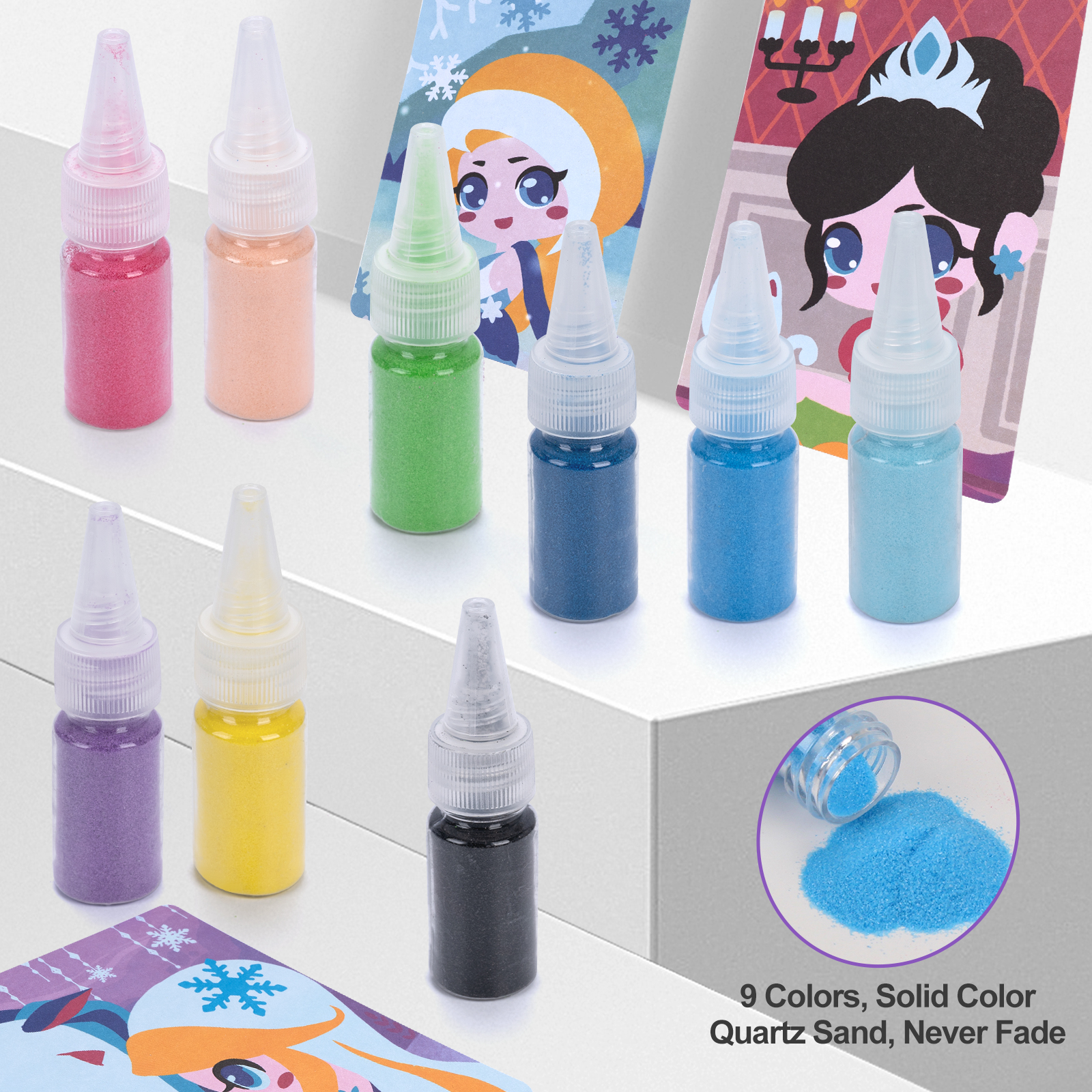 DIY Sand Painting Animal Princ - Kids Education Card reseña y precio
