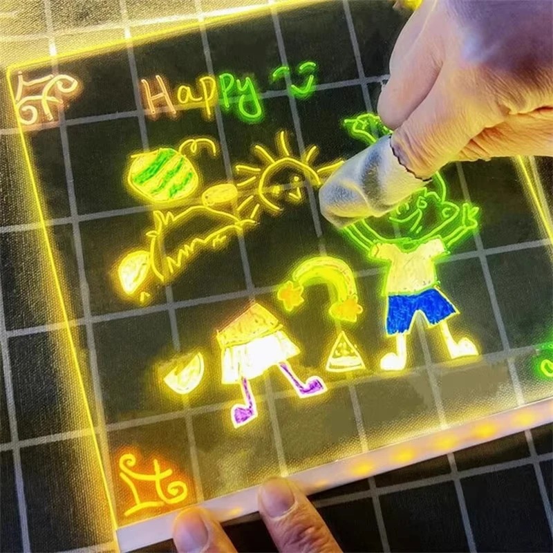 Magic Glow Kids Drawing Board: - Kids Education Tablet reseña y precio