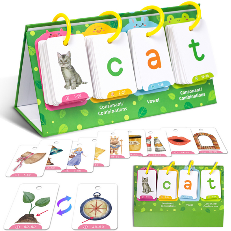 Kids CVC Words Flashcards Phon - Kids Education Charts reseña y precio
