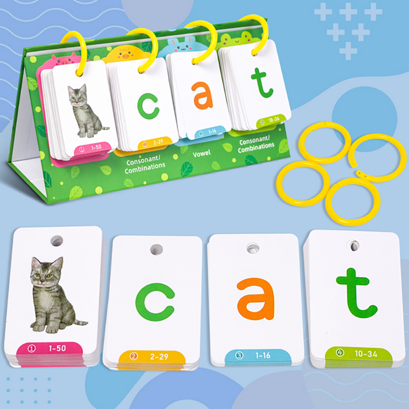 Kids CVC Words Flashcards Phon - Kids Education Charts reseña y precio