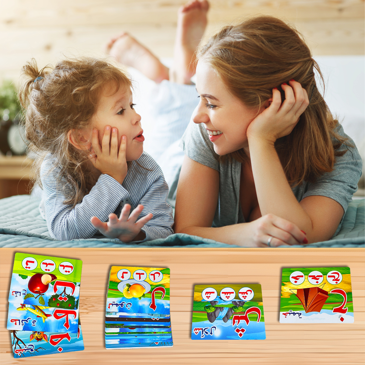 28Pcs Double Sided Arabic Alph - Kids Education Card reseña y precio