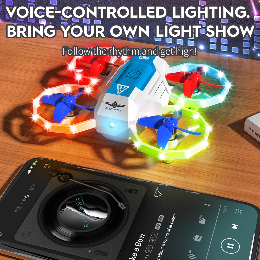 KF601 New Mini Drones With Mus - Kids Educational Songs reseña y precio