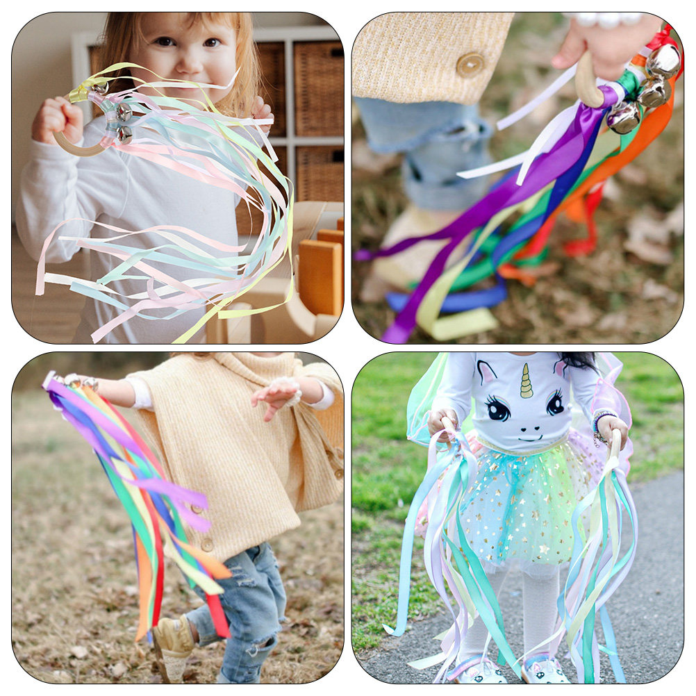 2Pcs Colorful Kids Rainbow Rib - Kids Education Bell reseña y precio
