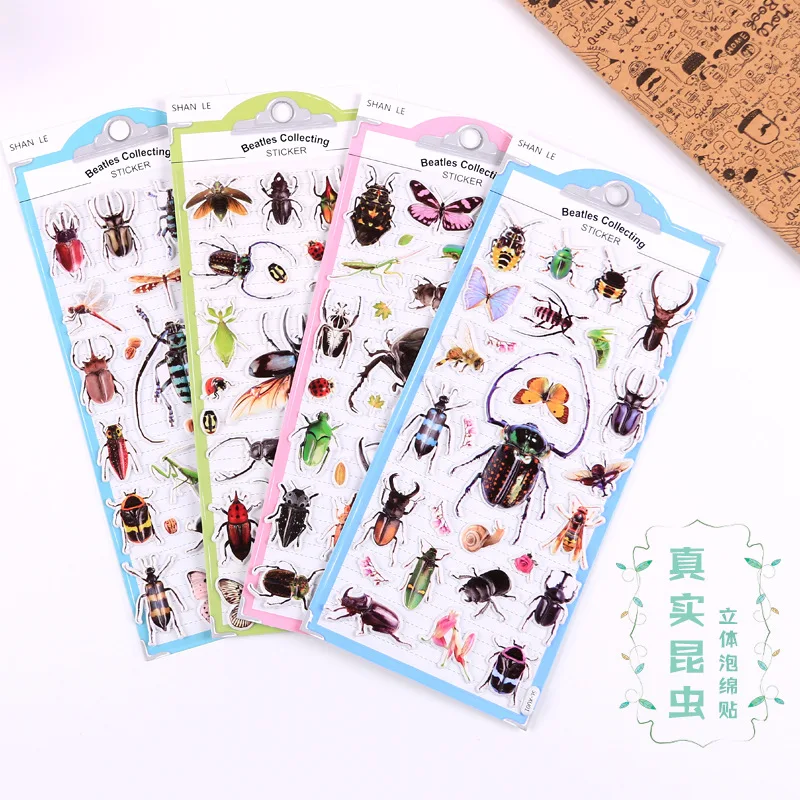 Hot Sale 3D Lifelike Insect St - Kids Education Charts reseña y precio