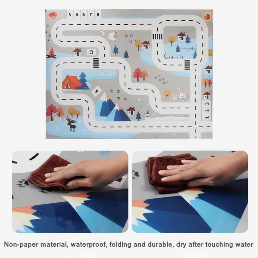 130*100CM Baby Play Mat City T - Kids Education Rug reseña y precio