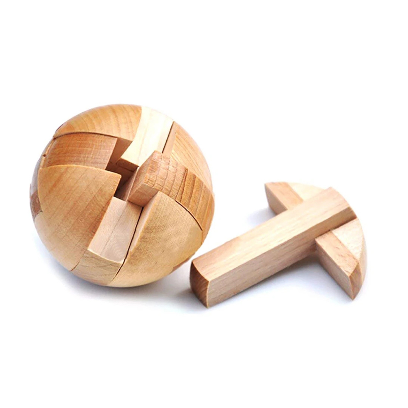 Wooden Puzzle Magic Ball Brain - Brain Teaser Cube reseña y precio