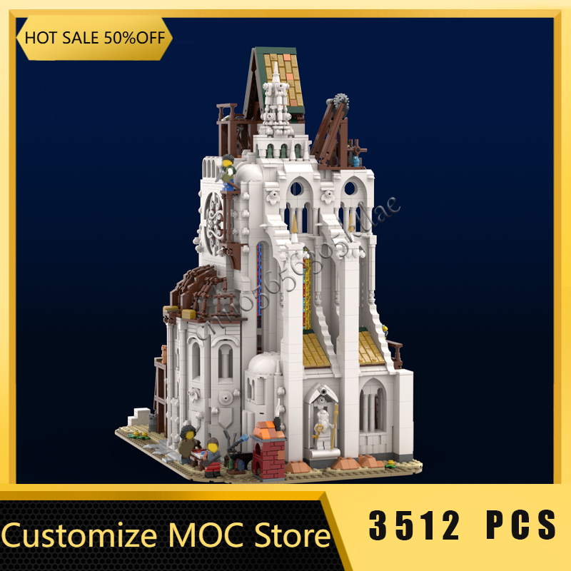 3512 PCS Medieval Construction - Kids Education Sites reseña y precio