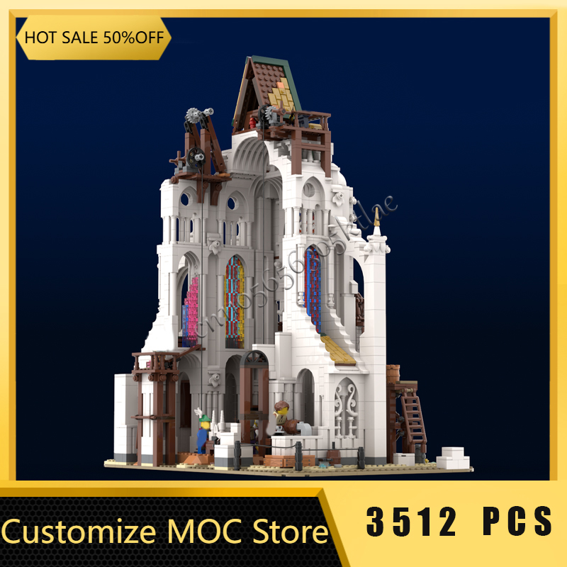 3512 PCS Medieval Construction - Kids Education Sites reseña y precio
