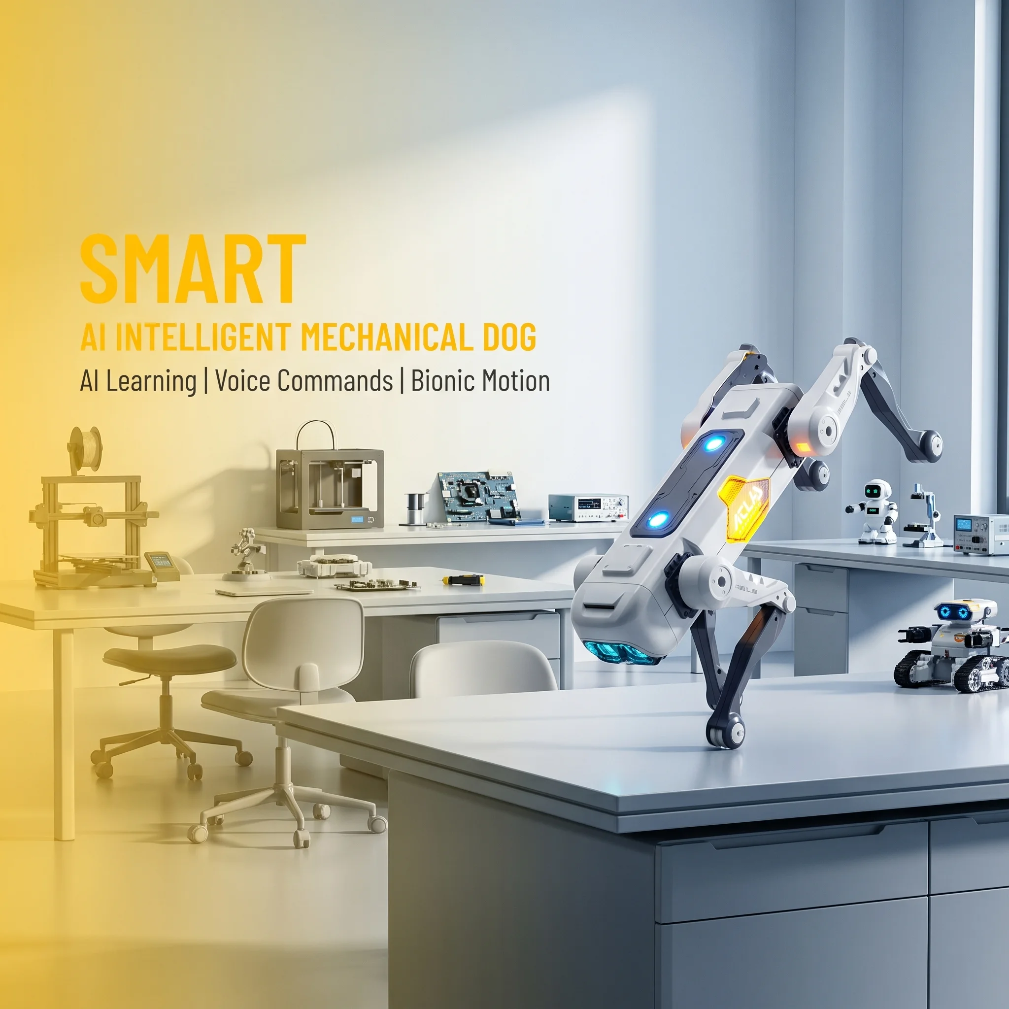 AI Smart Robot Dog, Voice & AP - Kids Education App reseña y precio