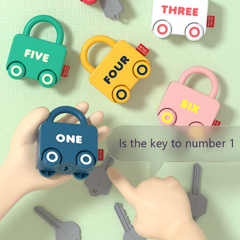 Baby Learning Lock with Key Ca - Kids Education Number reseña y precio