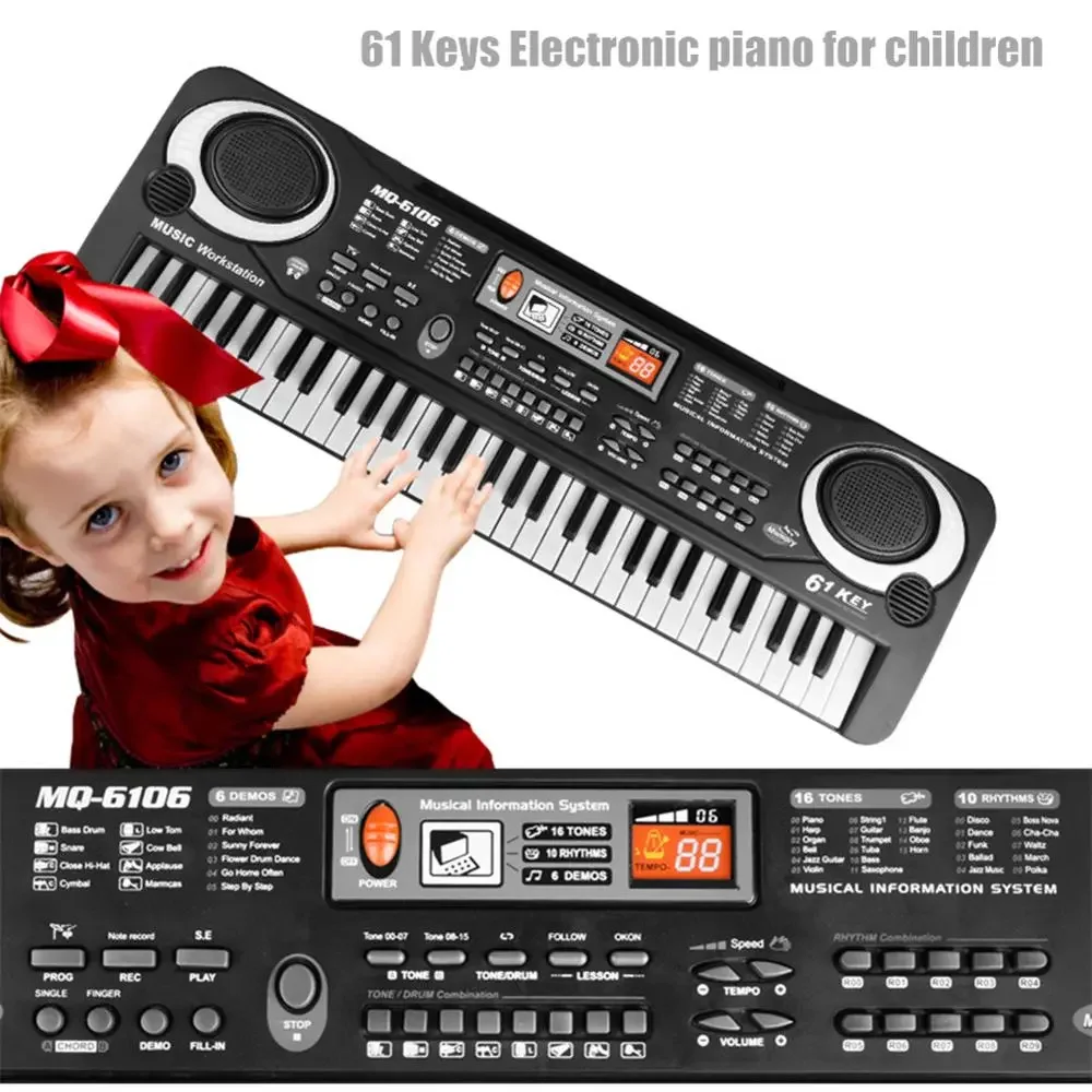 Kids Electronic Piano Keyboard - Kids Educational Songs reseña y precio