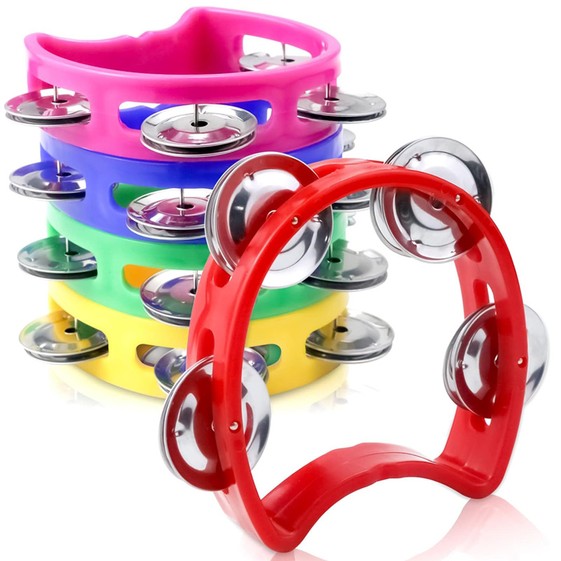2PCS Plastic Hand Held Percuss - Kids Education Bell reseña y precio