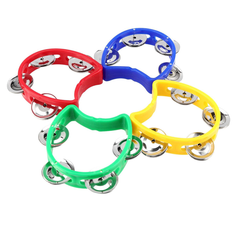 2PCS Plastic Hand Held Percuss - Kids Education Bell reseña y precio