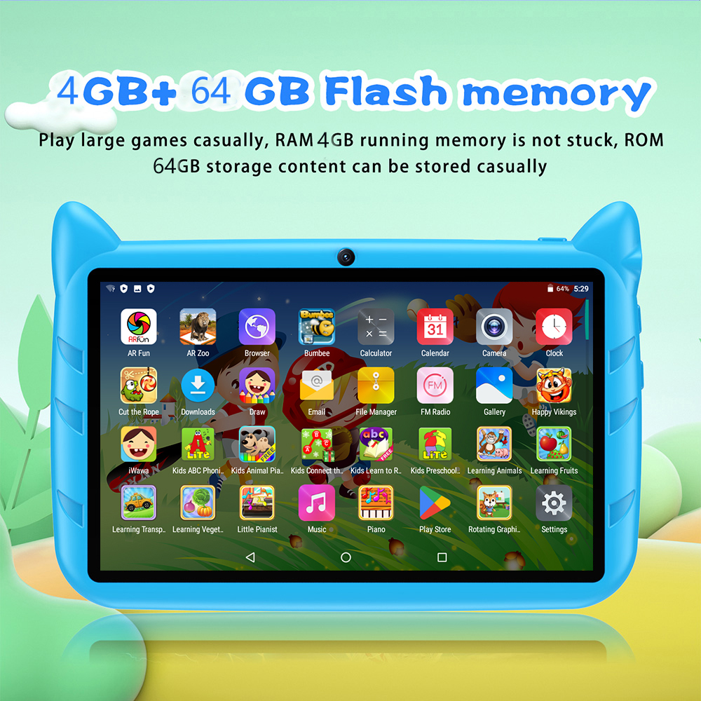 New 7 Inch Global Version 5G W - Kids Education Tablet reseña y precio