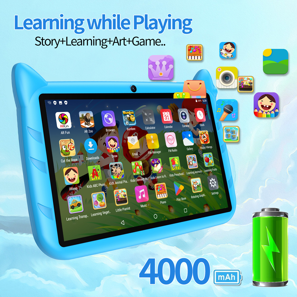 New 7 Inch Global Version 5G W - Kids Education Tablet reseña y precio