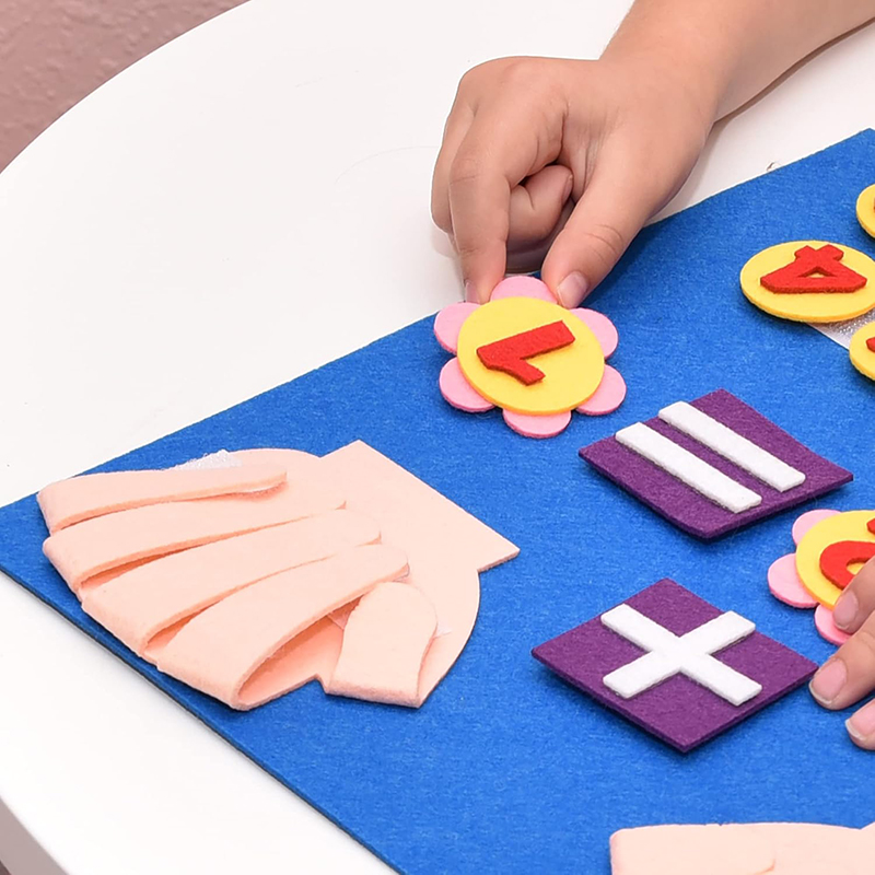 Felt Finger Math Numbers Monte - Kids Education Number reseña y precio