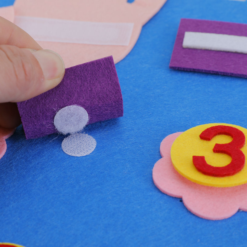 Felt Finger Math Numbers Monte - Kids Education Number reseña y precio