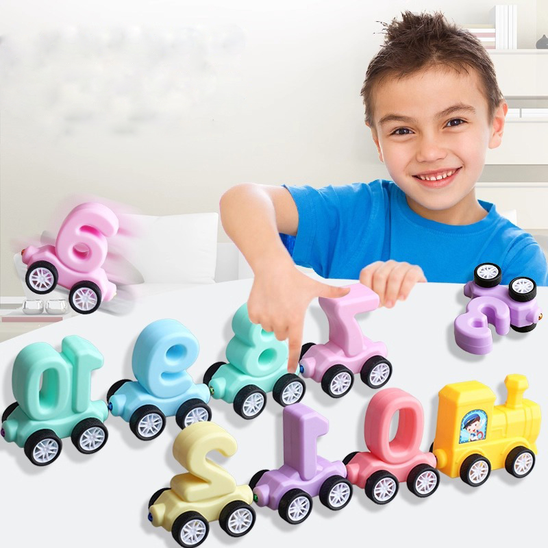 Train Toys Set For Kids Magnet - Kids Education Number reseña y precio