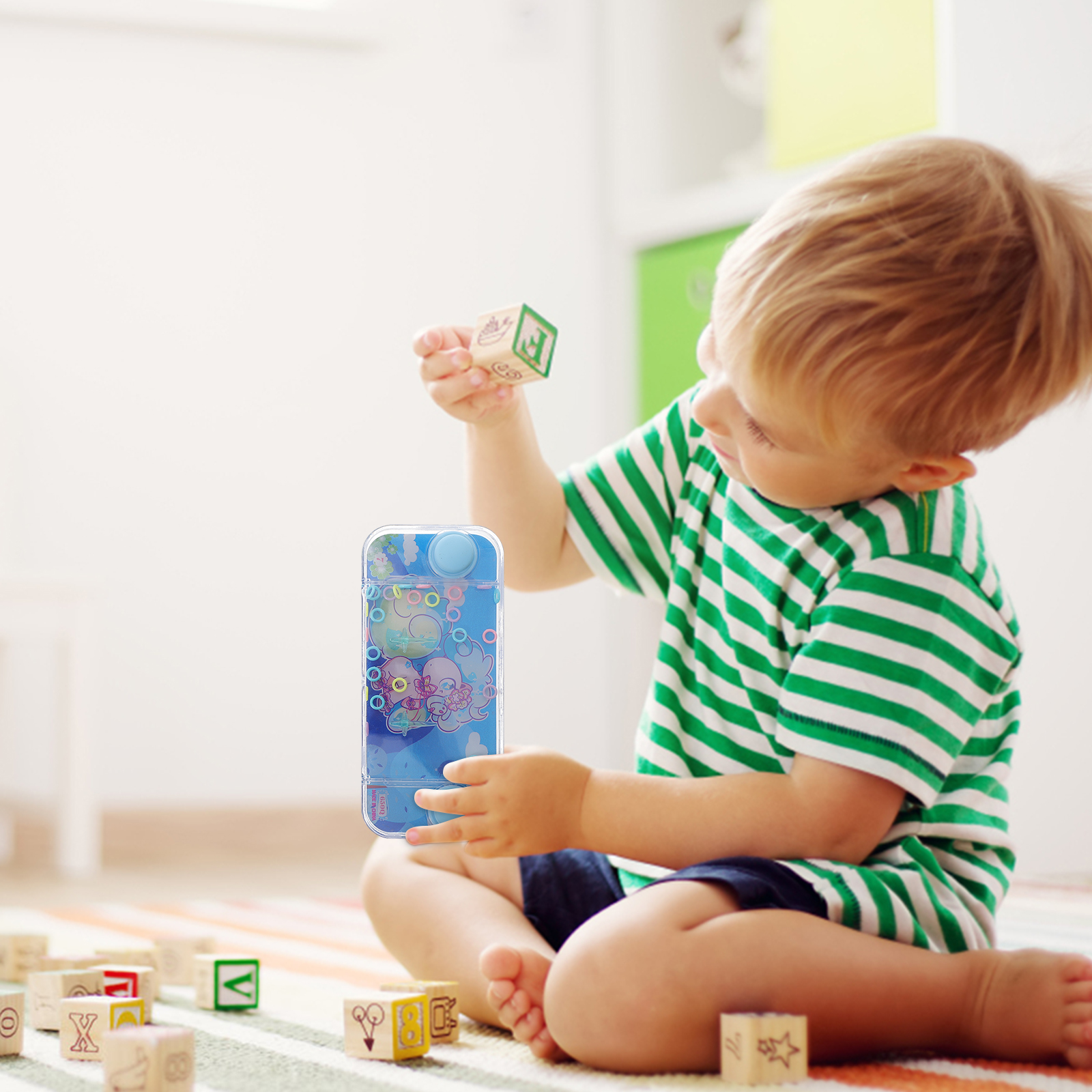 4pcs Water Ring Toy Handheld T - Kids Educational Songs reseña y precio