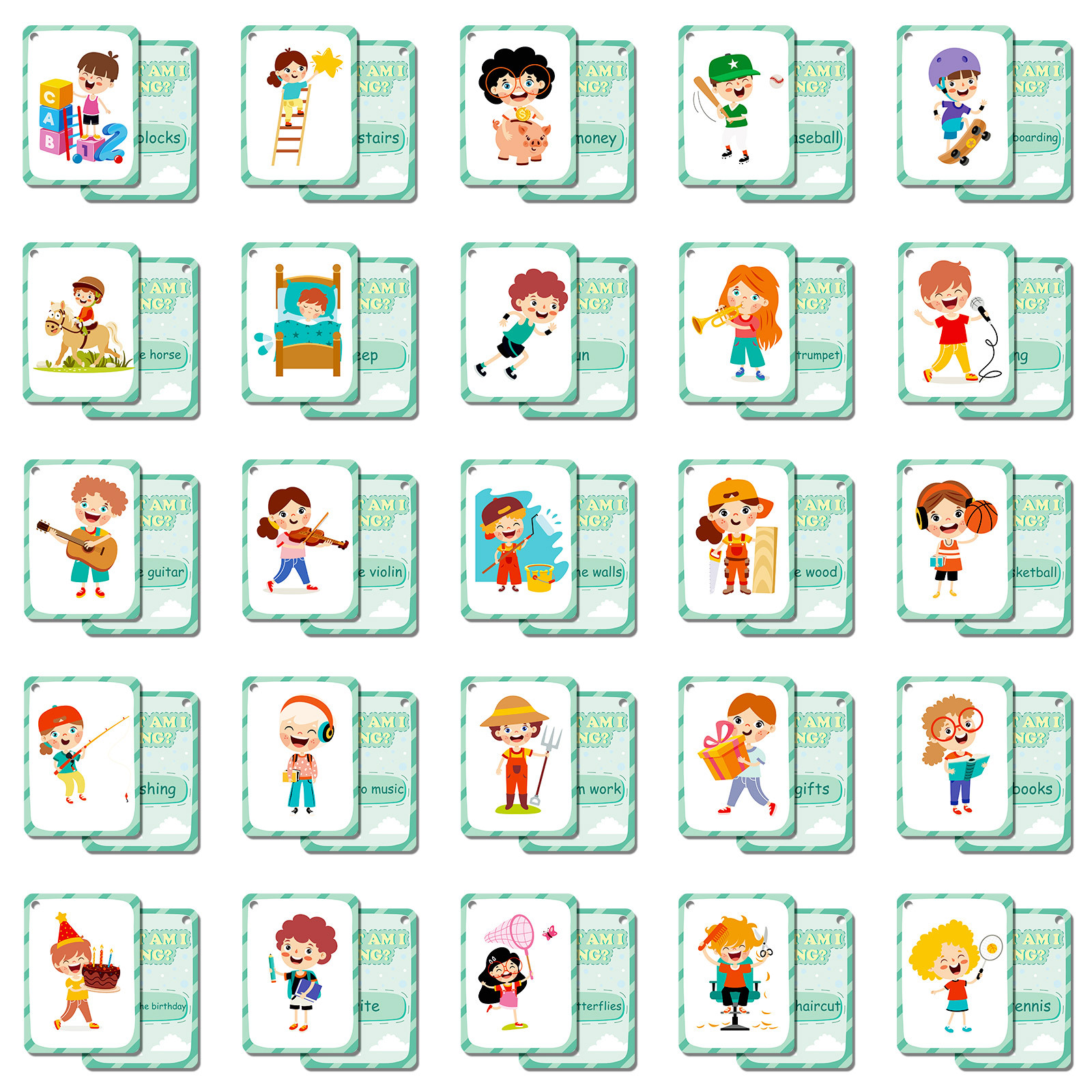 50Pcs/Set Cognition Learning C - Kids Education App reseña y precio