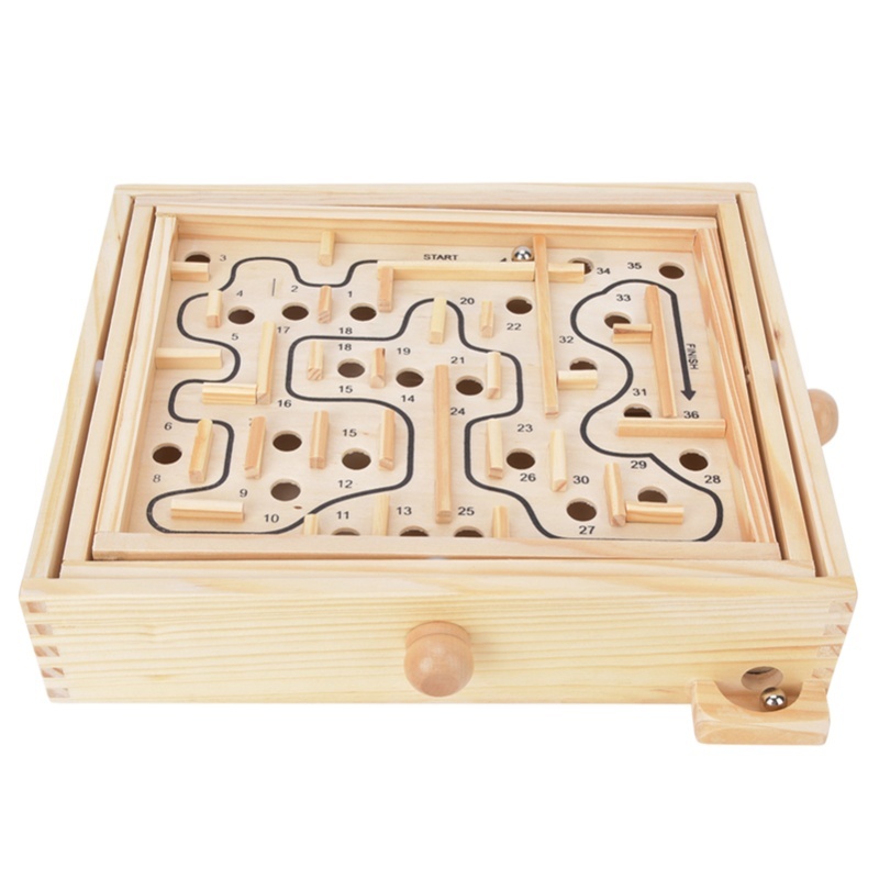 Adult Kid Wooden Educational M - Brain Teaser Cube reseña y precio