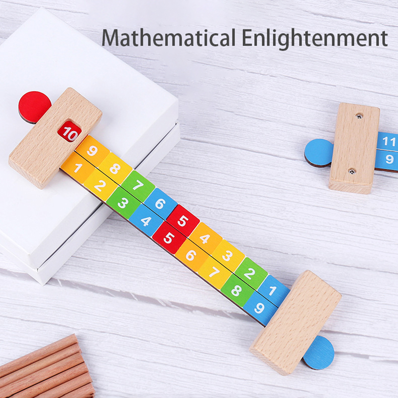 Children Wooden Math Arithmeti - Kids Education Number reseña y precio